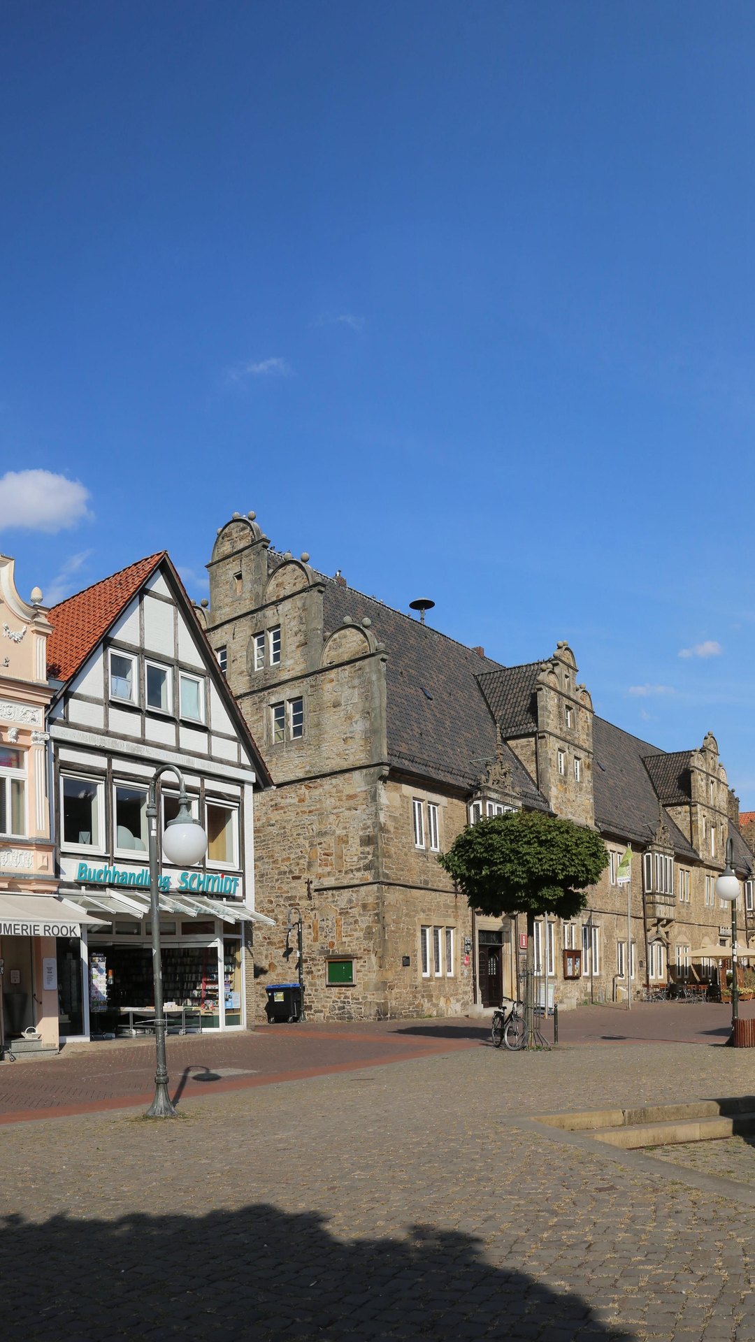 Altes Rathaus am Marktplatz in Stadthagen